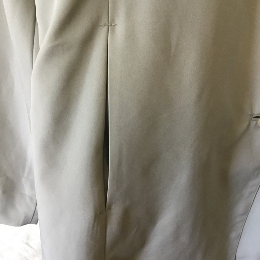 Kenneth Cole Reaction Light Gray Classic Rain Coat - Picture 12 of 14